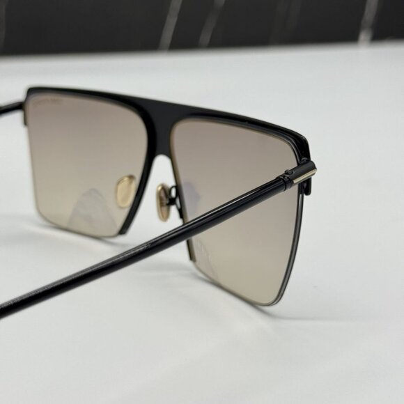 NEW TOM FORD SOFI TF840 01C SUNGLASSES WOMEN SQUARE BLACK EYEWEAR FT0840/S - Picture 10 of 13